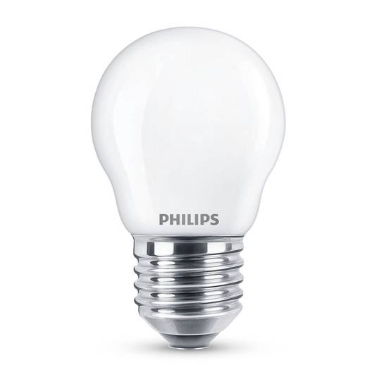 Philips LED Classic WarmGlow E27 P45 3,4W ματ