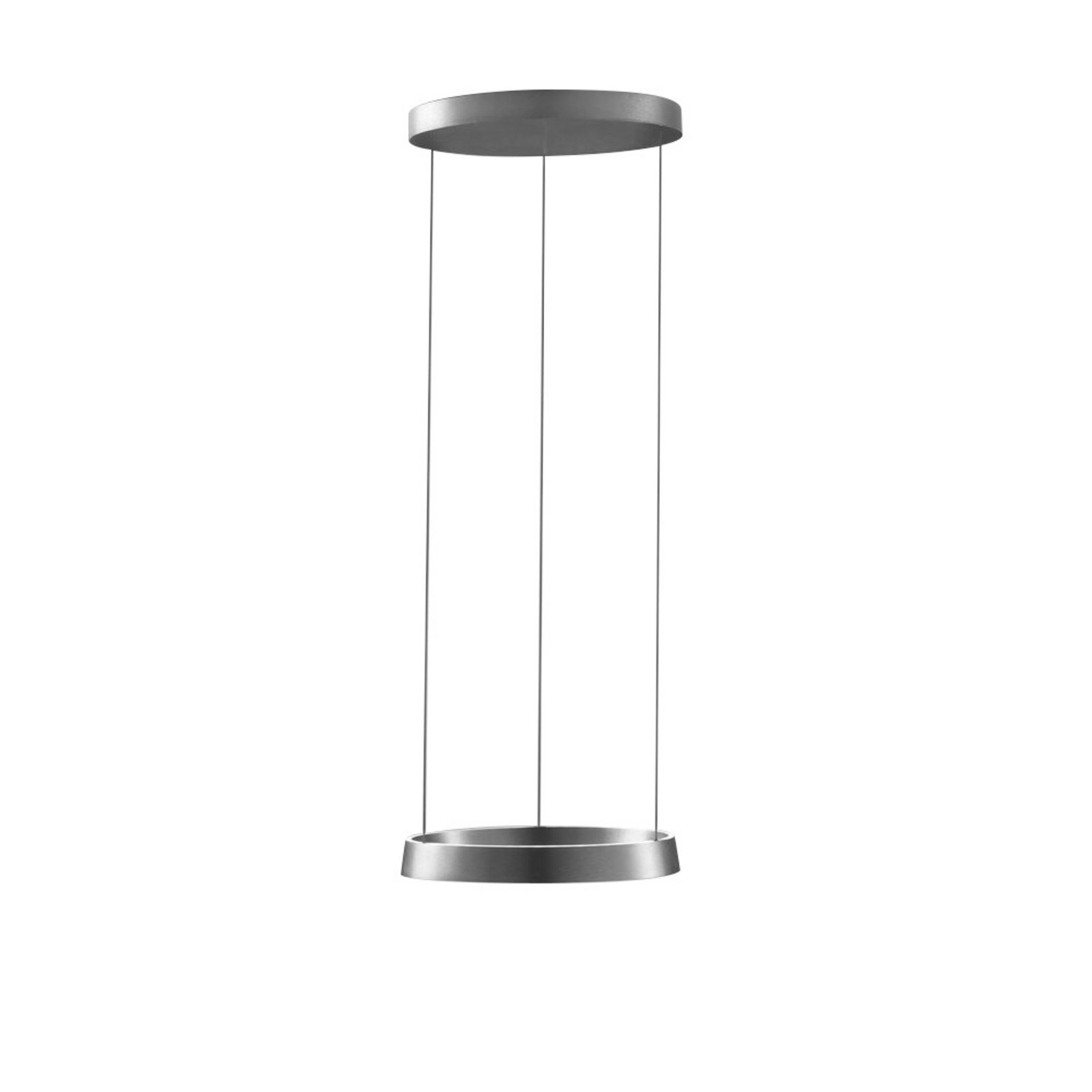 Edge Round Taklampa Ø500 Titanium - LIGHT-POINT