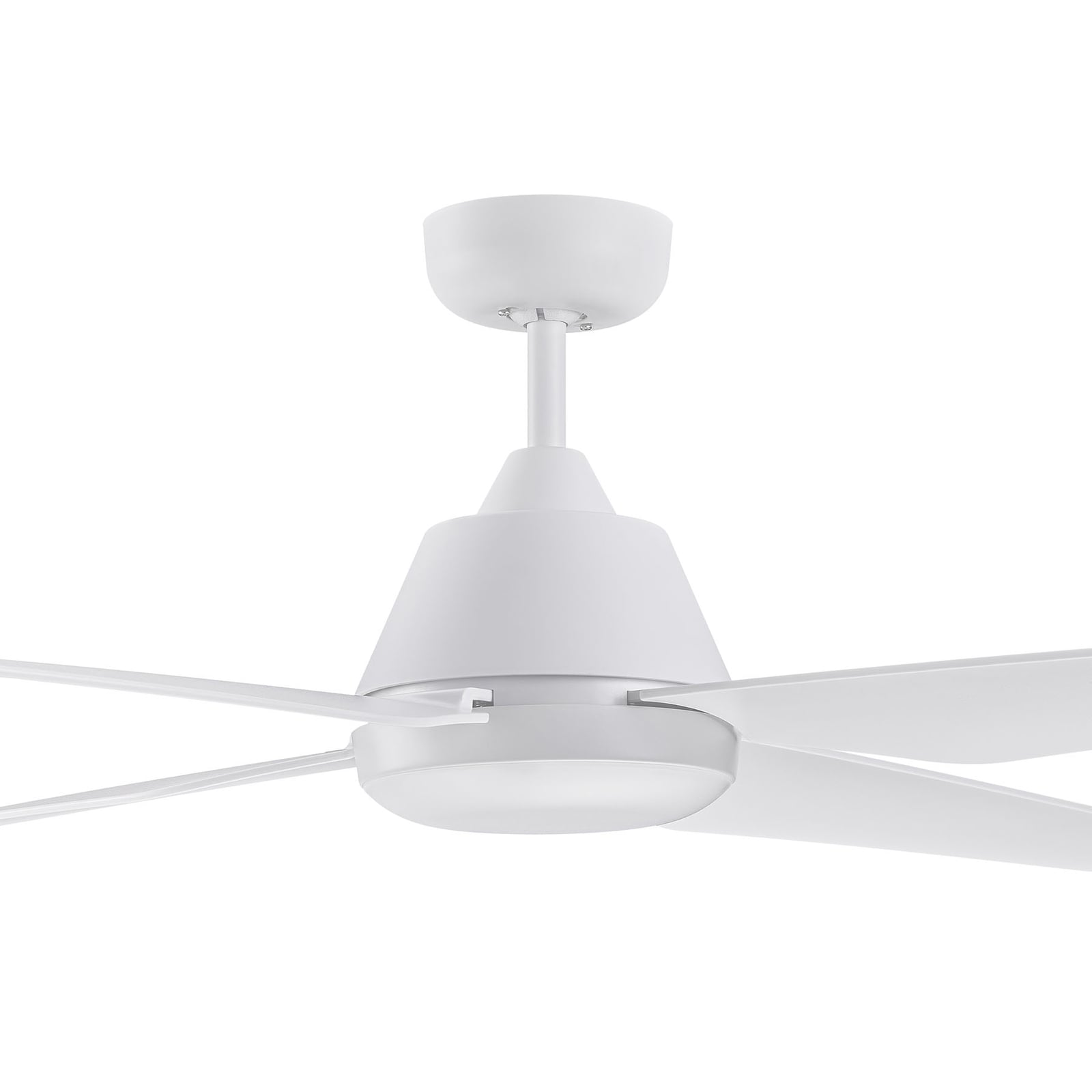 Aria LED-Deckenventilator weiß leise 122 cm - Beacon