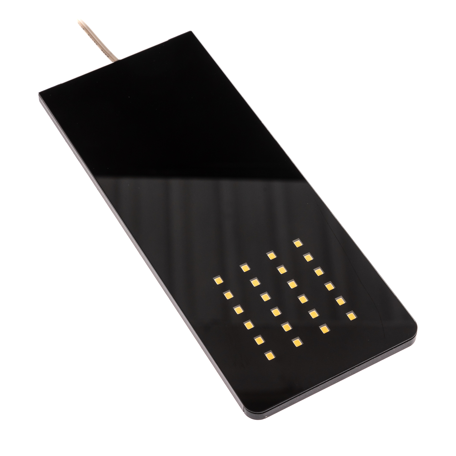 Prios Rixa LED-Unterbauleuchte, schwarz, 3 Stück