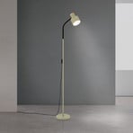 Gulvlampe Gili, stål, lysegrøn, højde 150 cm, E27