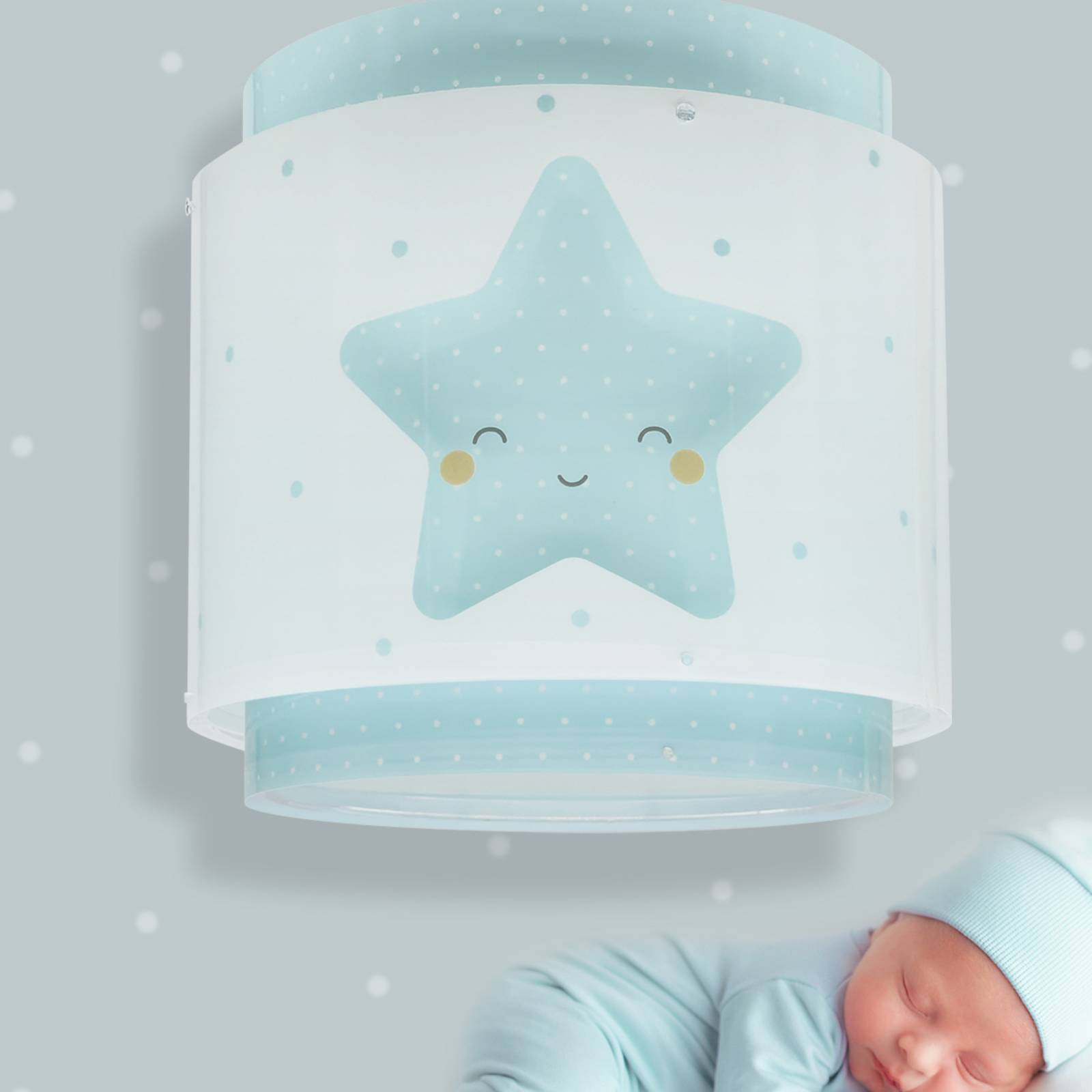E-shop Dalber Baby Dreams závesné svietidlo, modrá