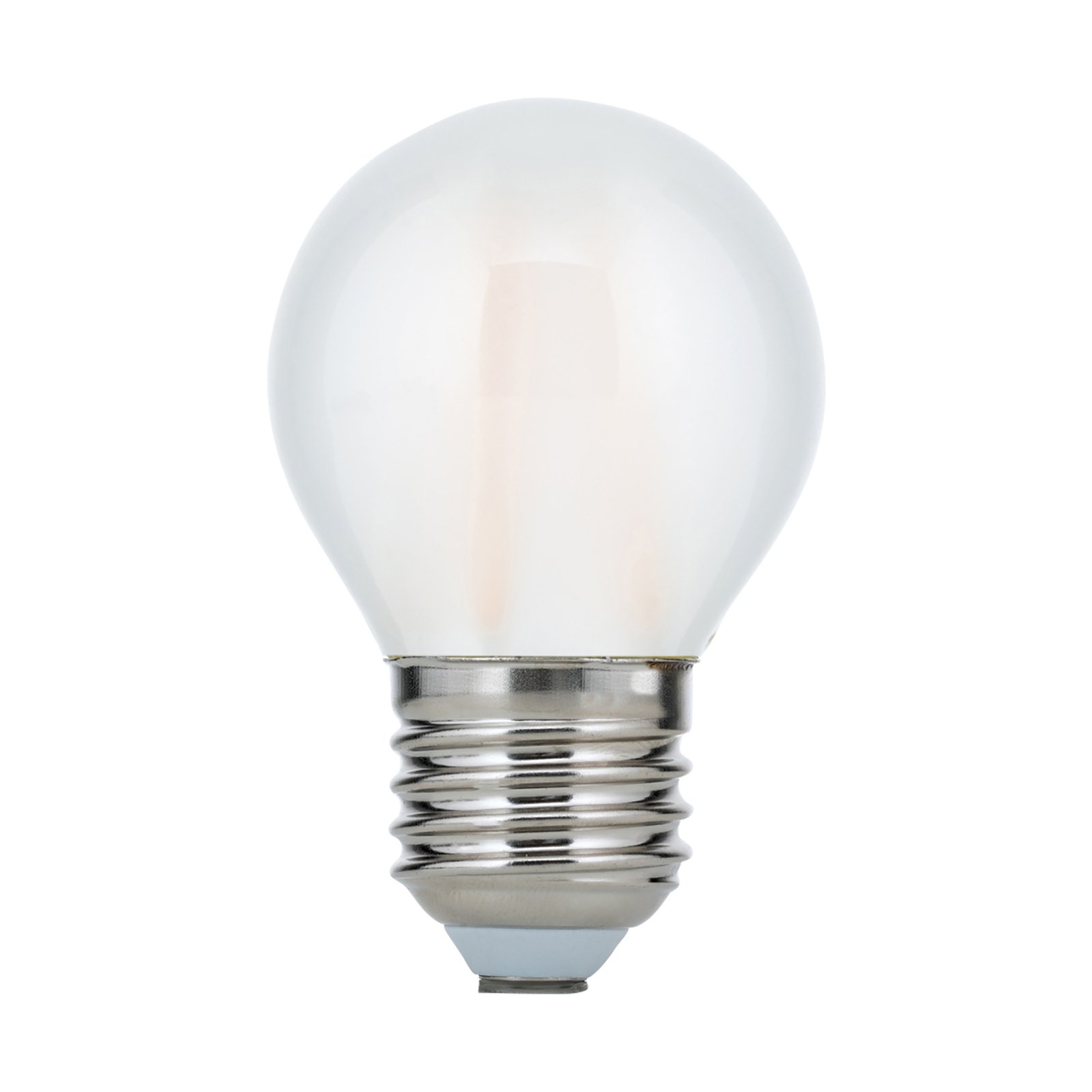 LED bulb E27 G45 4.5 W matt 827, dimmable