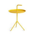 DLM sidobord, gult, höjd 56 cm, stål - HAY
