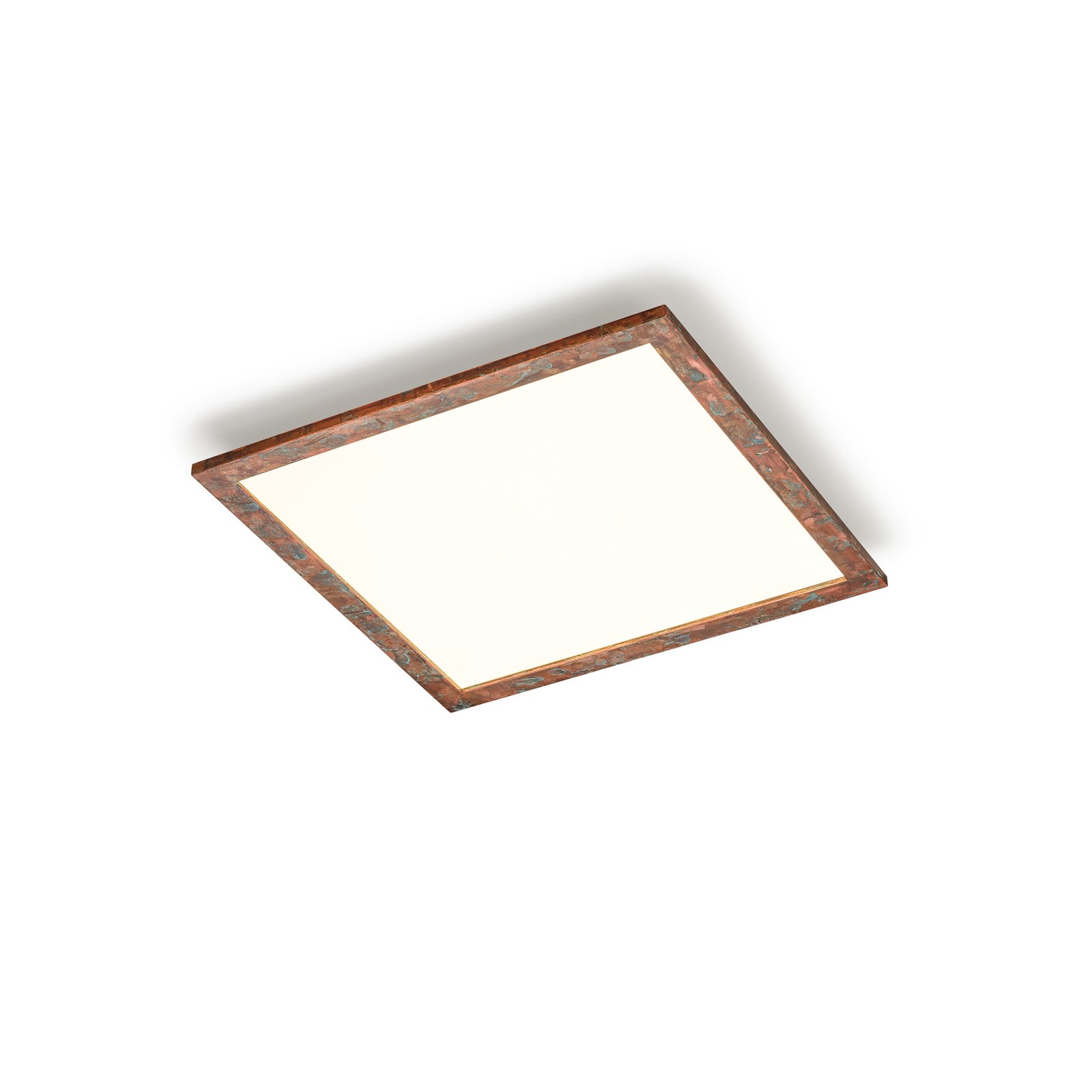 Panel LED Quitani Aurinor, miedź, 68 cm