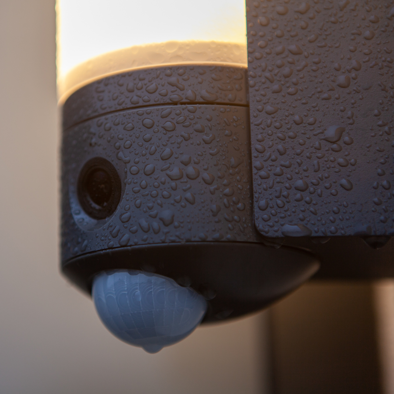 LED-Außenwandleuchte Pollux Kamera Sensor