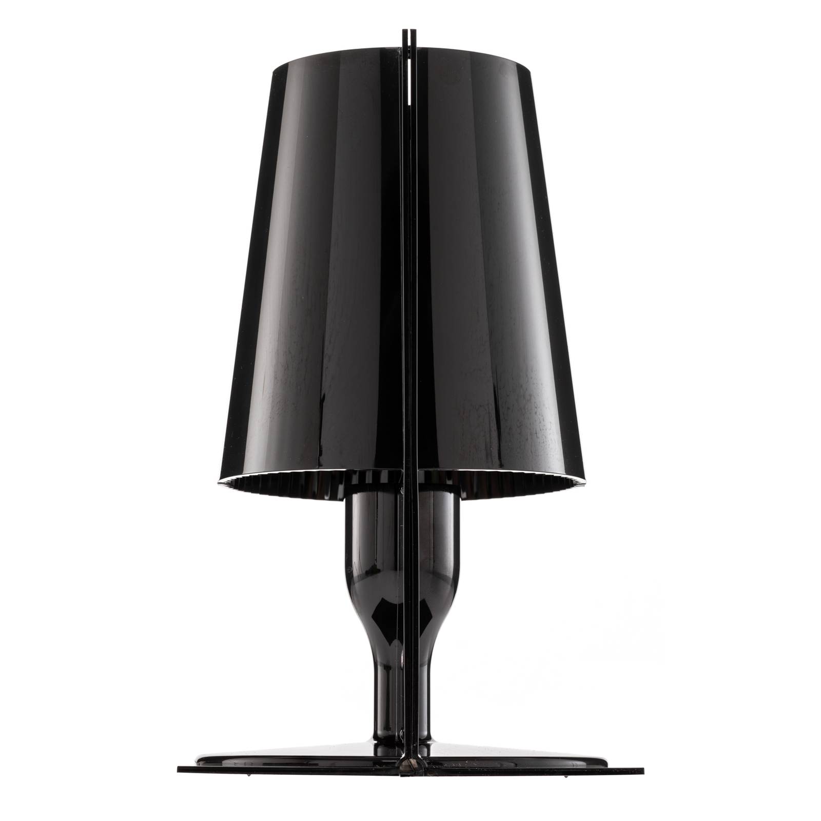 Kartell Take designerska lampa stołowa, czarna