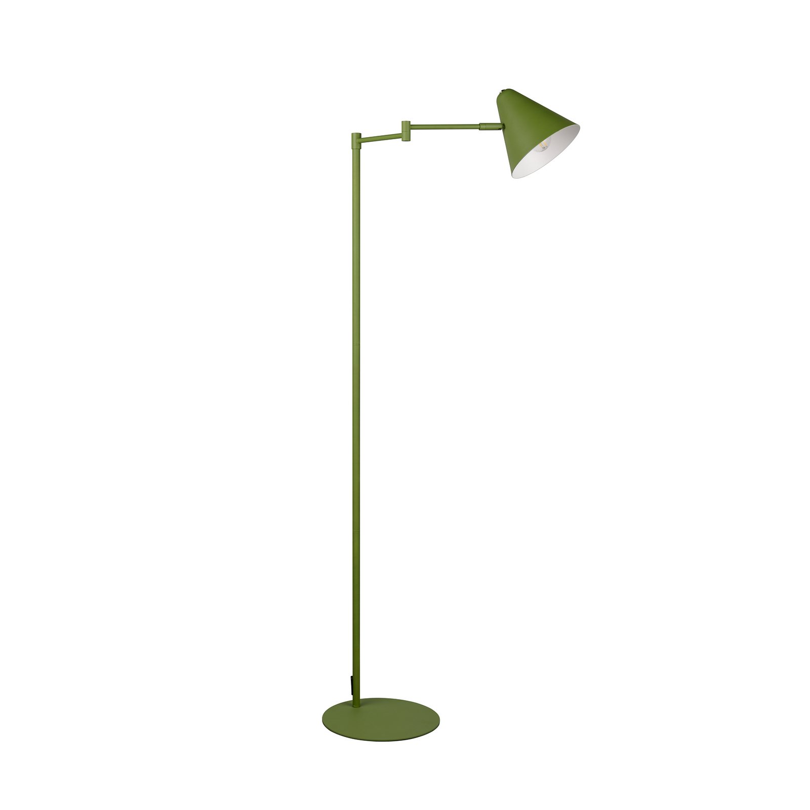 Vloerlamp Cosima, groen, hoogte 126 cm, metaal Vloerlamp Cosima, groen, hoogte 126 cm, metaal