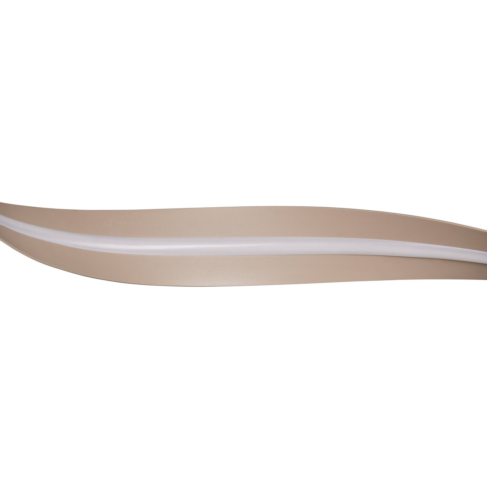 LED-hængelampe Tivor, beige, metal, 3.000 K LED-hængelampe Tivor, beige, metal, 3.000 K