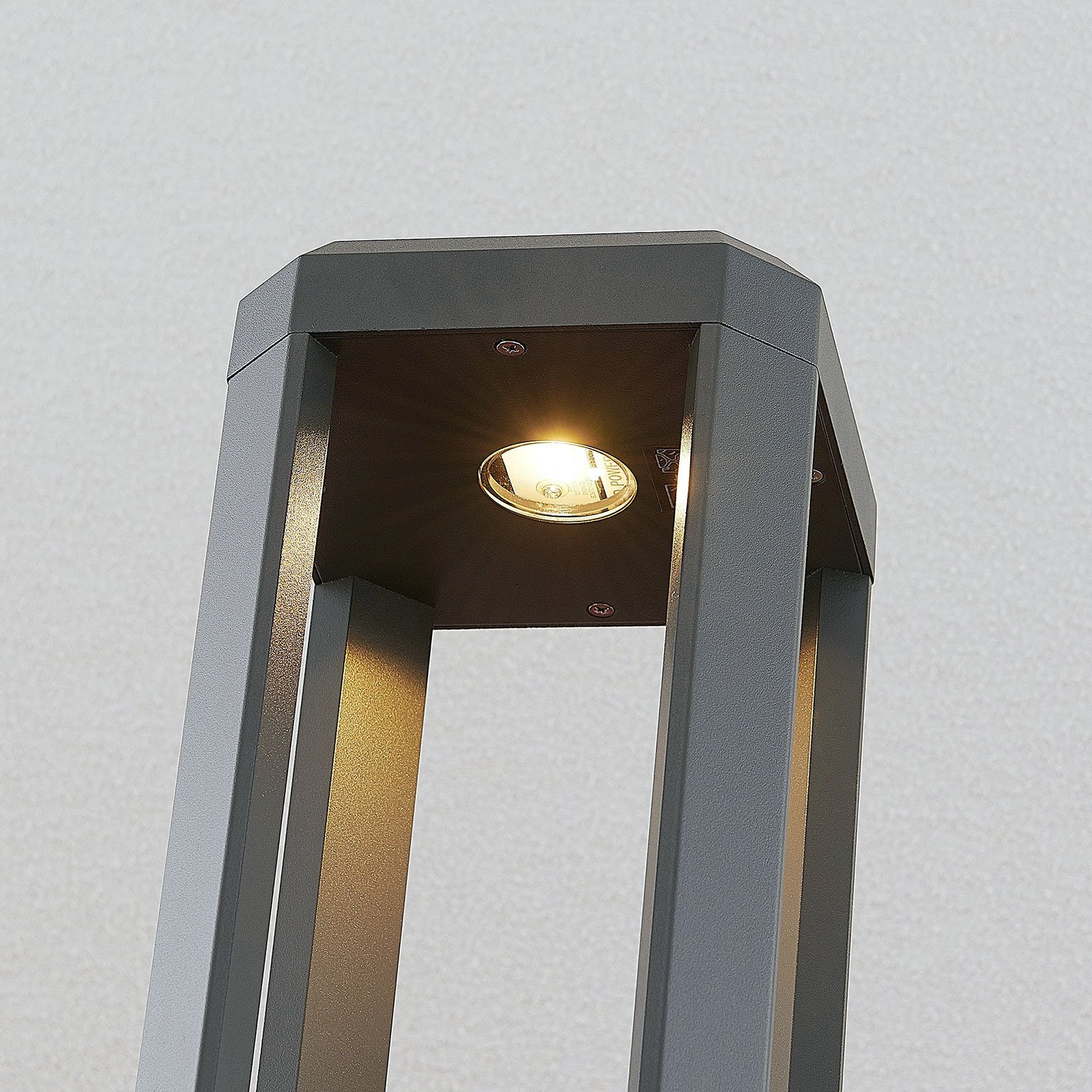 Fery Candeeiro de Jardim Exterior H50 Anthracite - Lucande