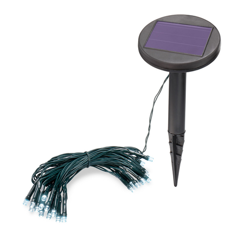 LED-Solar-Lichterkette Premium, 6.000 K