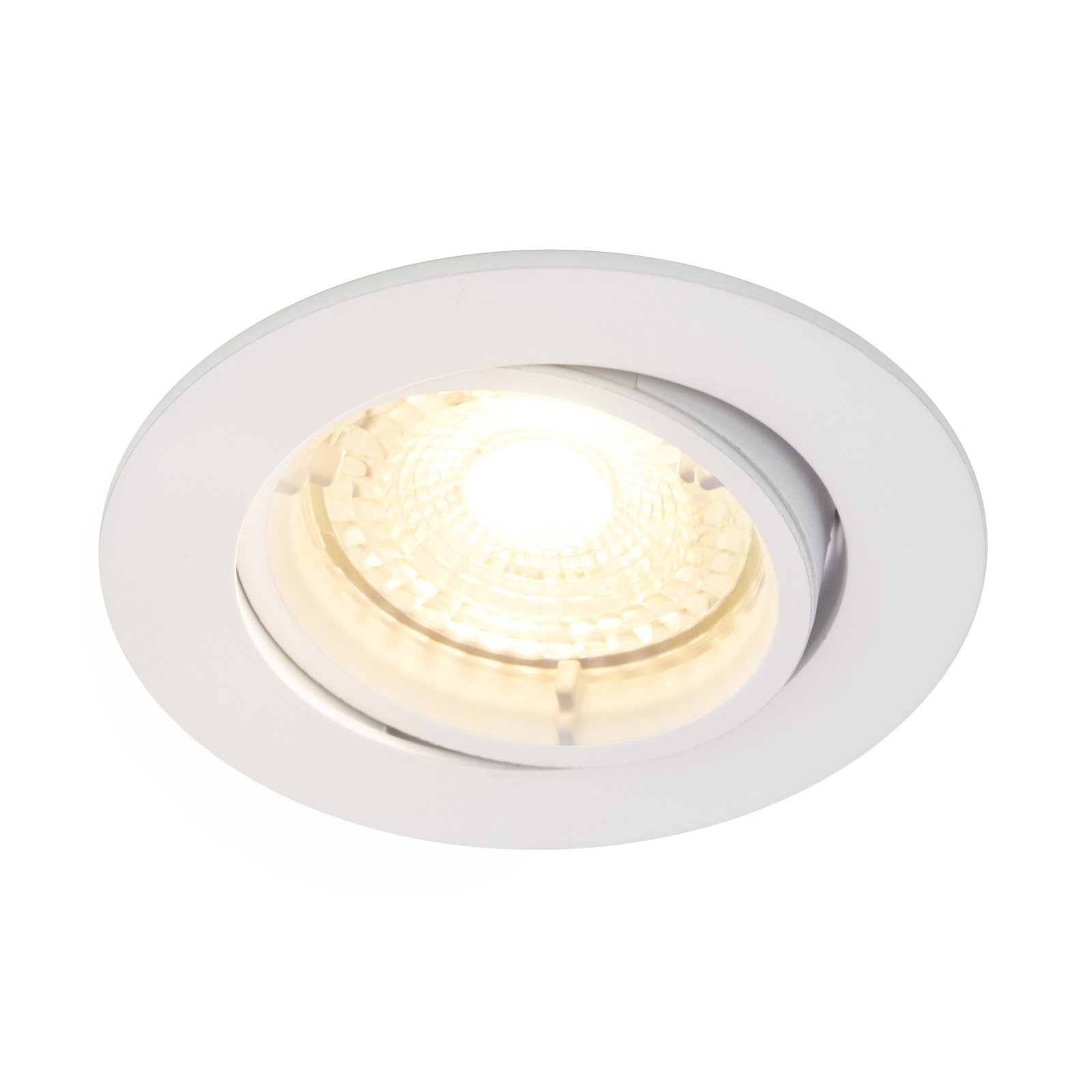 LED recessed spotlight Carina 2,700K dimmable tilt