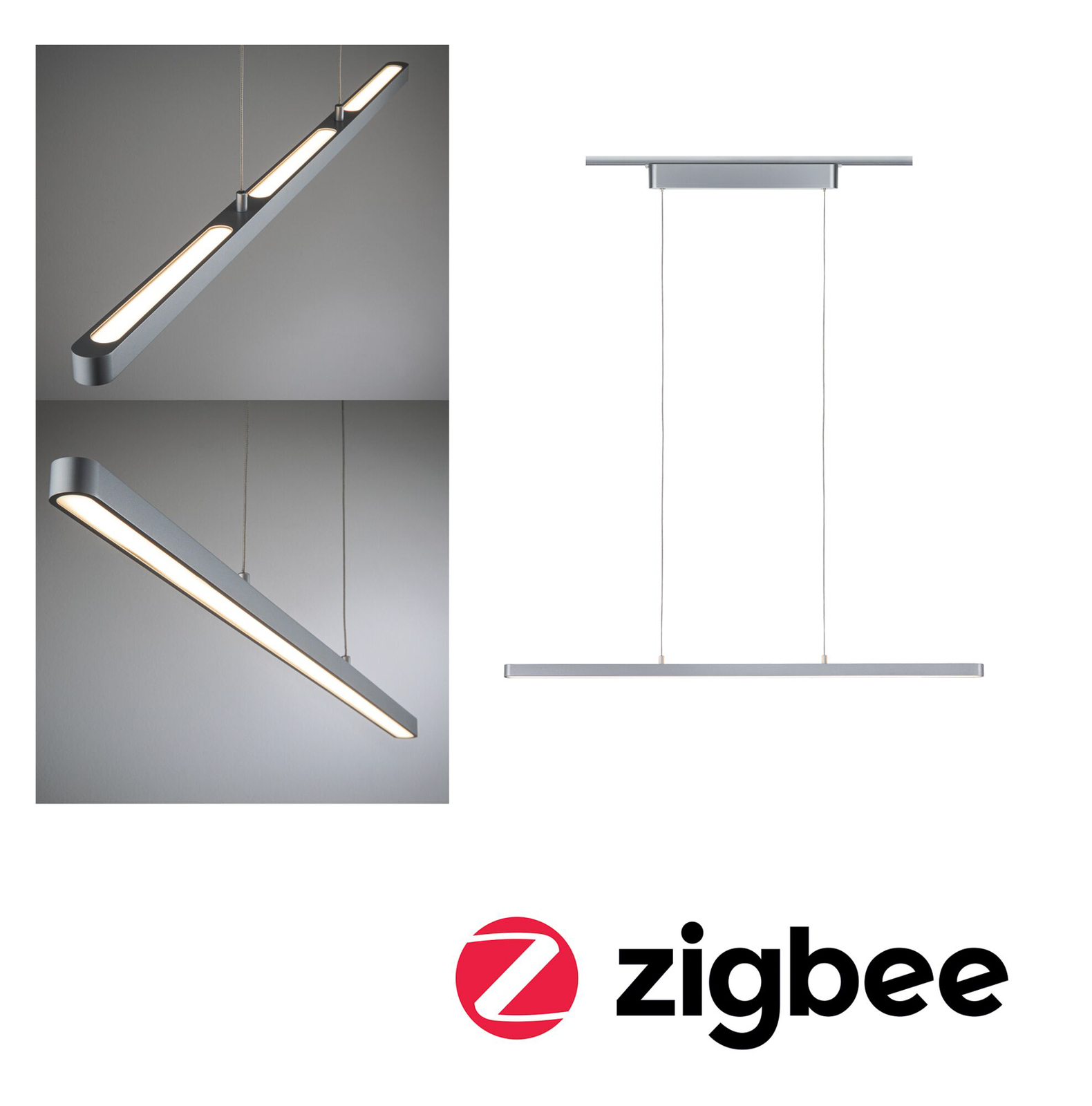 Paulmann URail Lento LED-Pendel ZigBee CCT