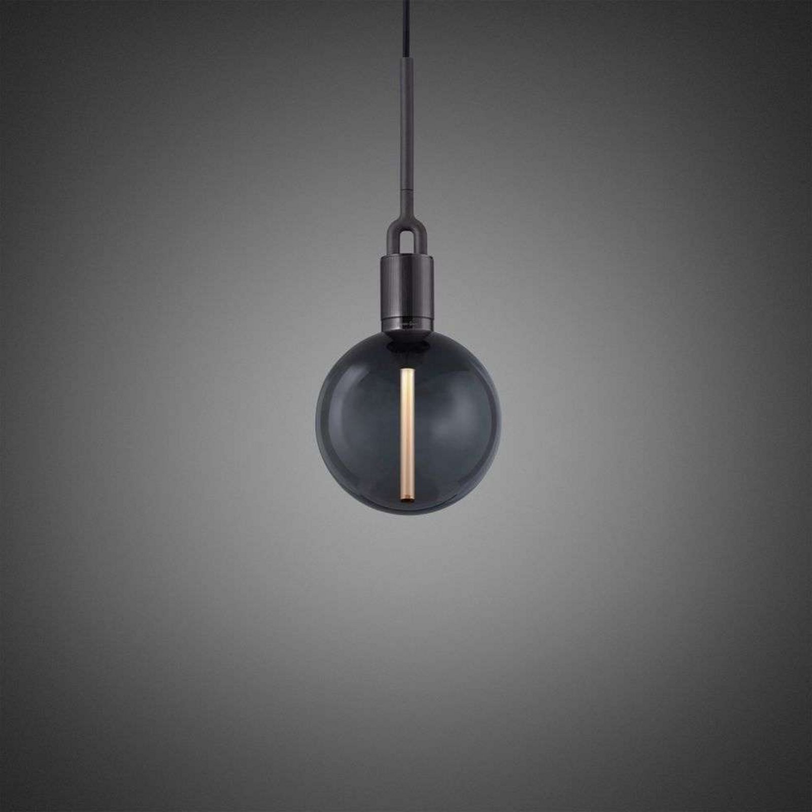 Forked Globe Lustră Pendul Dim. Medium Smoked/Gun Metal - Buster+Punch