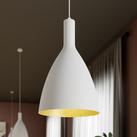 Arcchio Arthuria Hängelampe, 1-fl. weiß