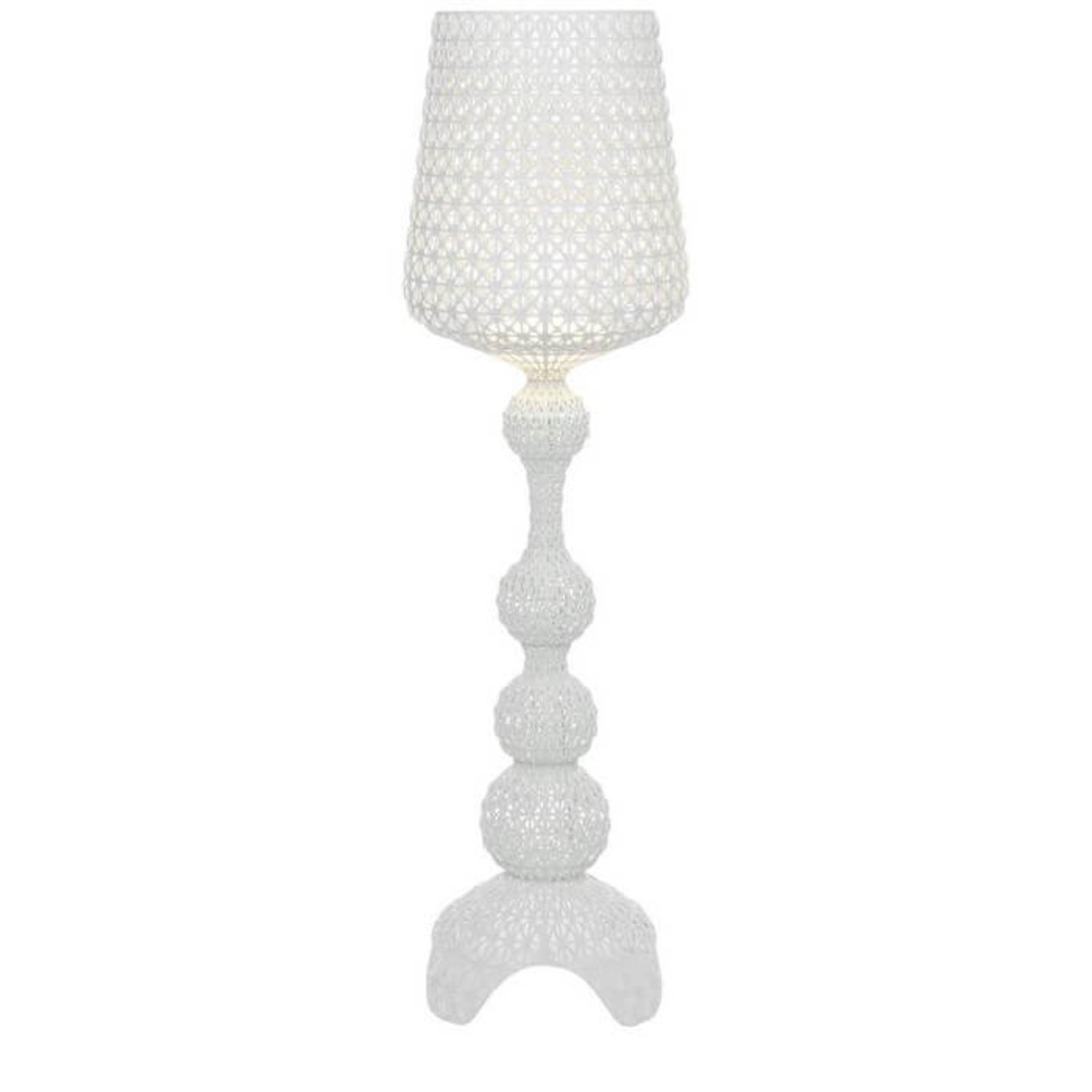 Kabuki Lampadar de Exterior White - Kartell