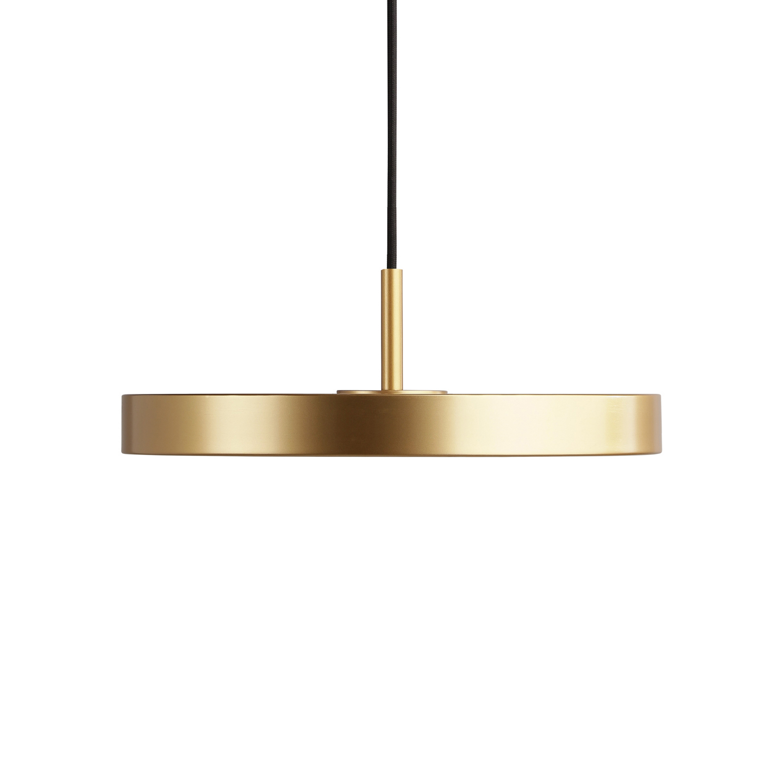 Asteria Mini LED hanging light, brass-coloured, Ø 31 cm - UMAGE
