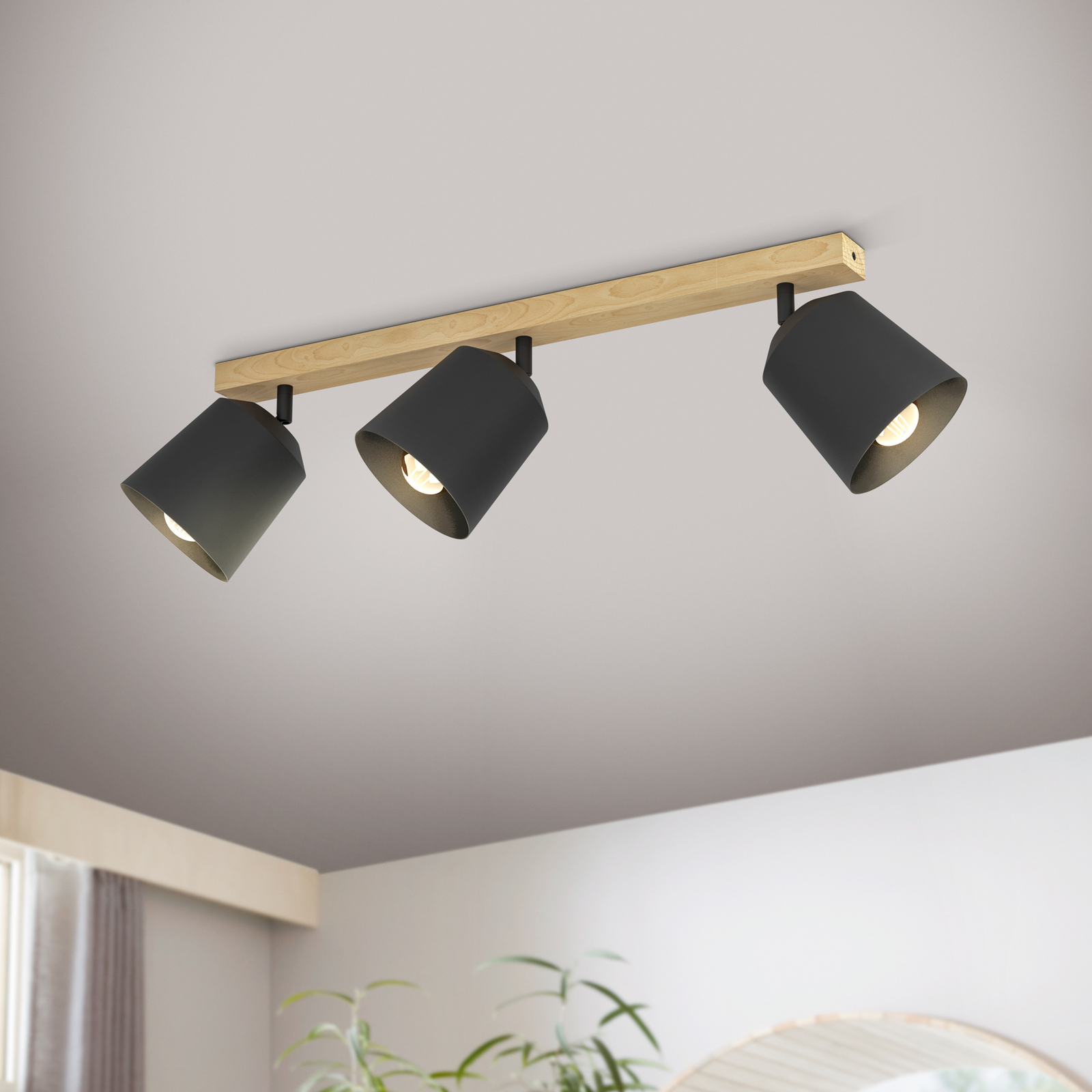 EGLO Cotorro stropné bodové svetlá, 3-plameňové