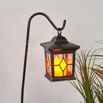 Decorative LED solar lanterns Beata in a set