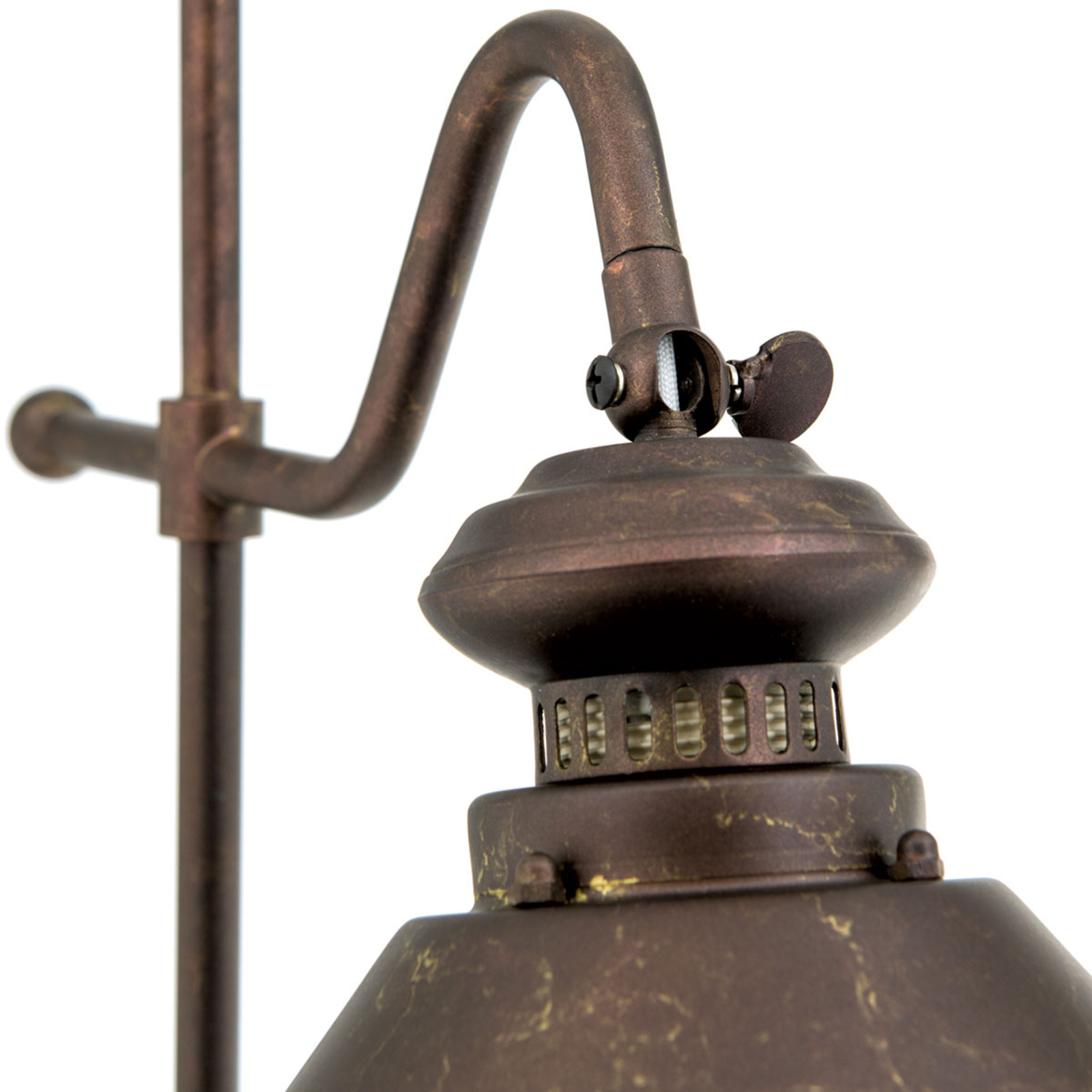 Lámpara de pie Shanta en estilo antiguo