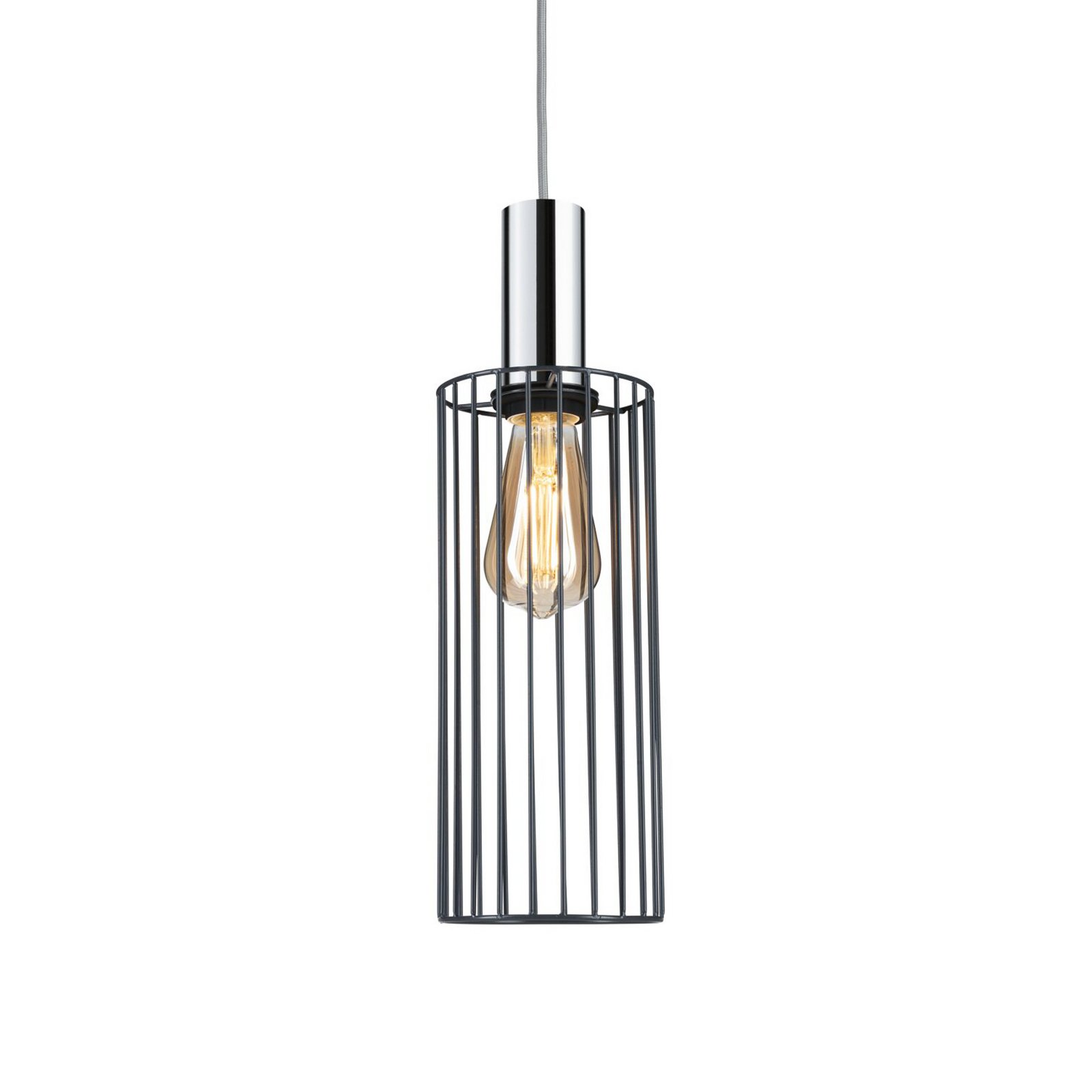 Paulmann URail lámpabúra Biraha 2Easy, antracit, Ø 12 cm