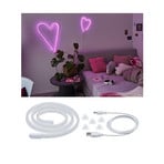 Paulmann LED strip neon Colorflex USB 1m pink