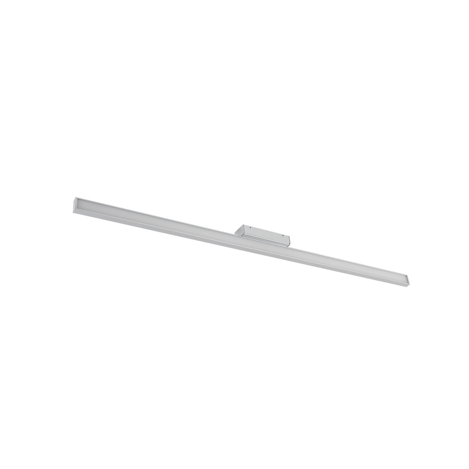 Lindby LED-Bad- und Spiegelleuchte Alenia, 120cm, IP44, grau