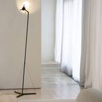 Martinelli Luce Y3 LED floor lamp, black