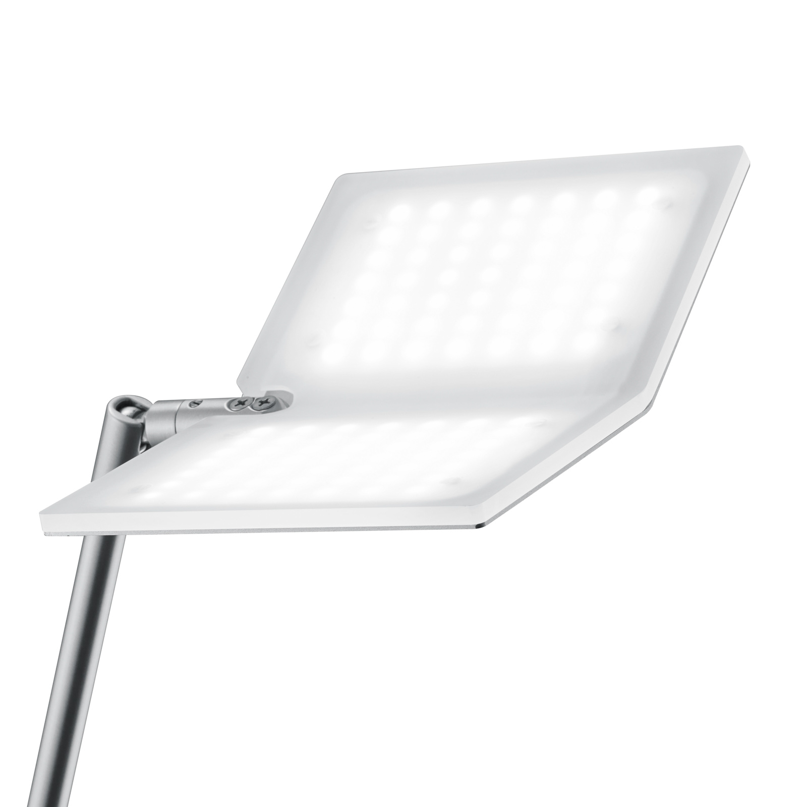 BANKAMP Book LED-Stehleuchte nickel matt