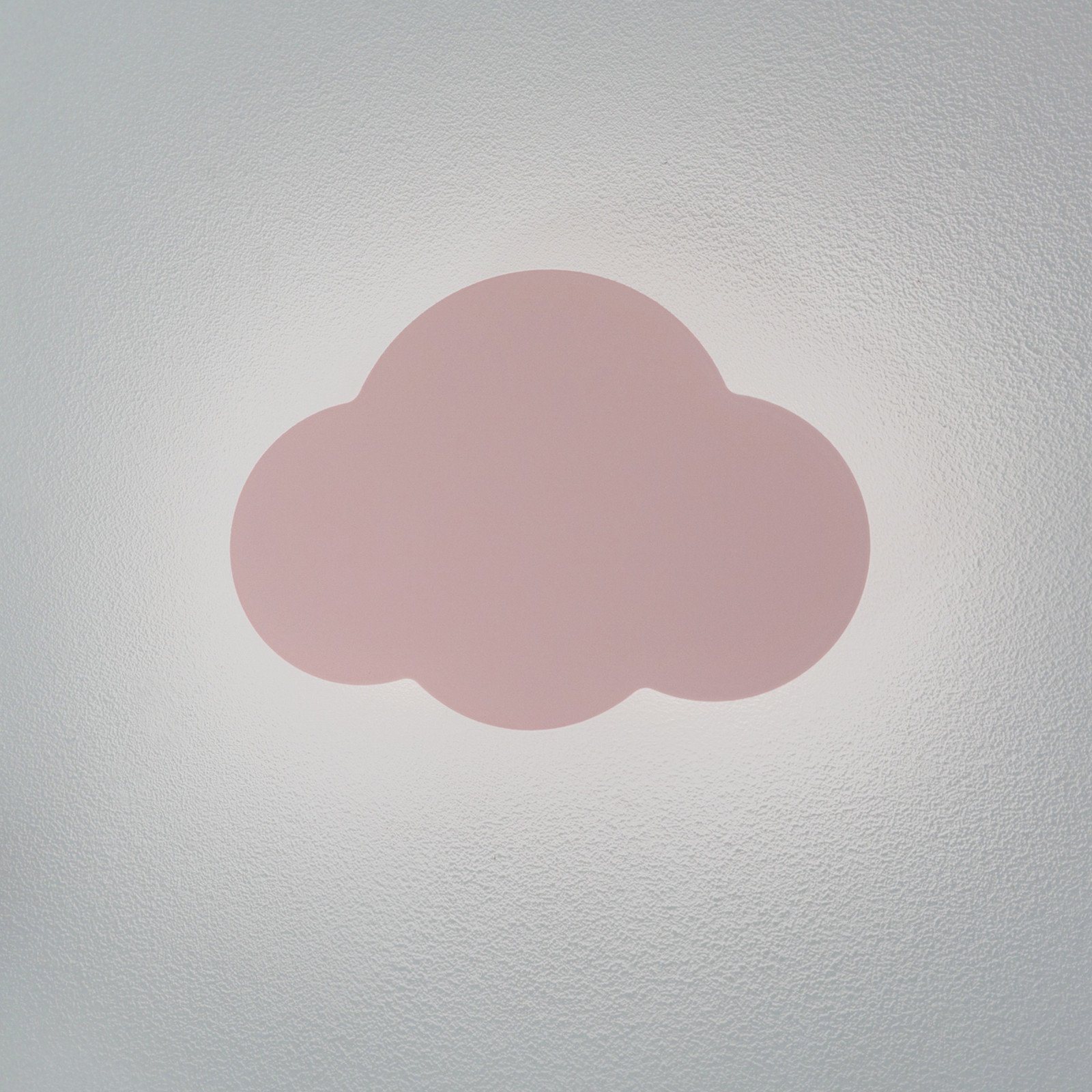 TK Lighting Aplică de perete Cloud roz 38 cm lățime metal nor G9 - Camera copiilor - Viața tânără - roz alb