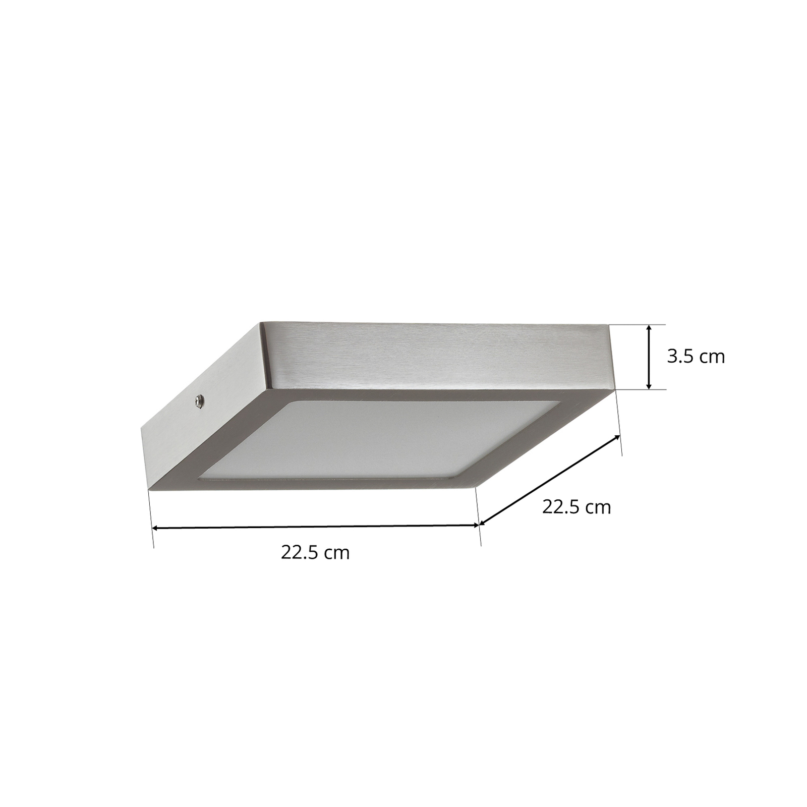 EGLO connect Fueva-C stropní světlo 22,5cm nikl