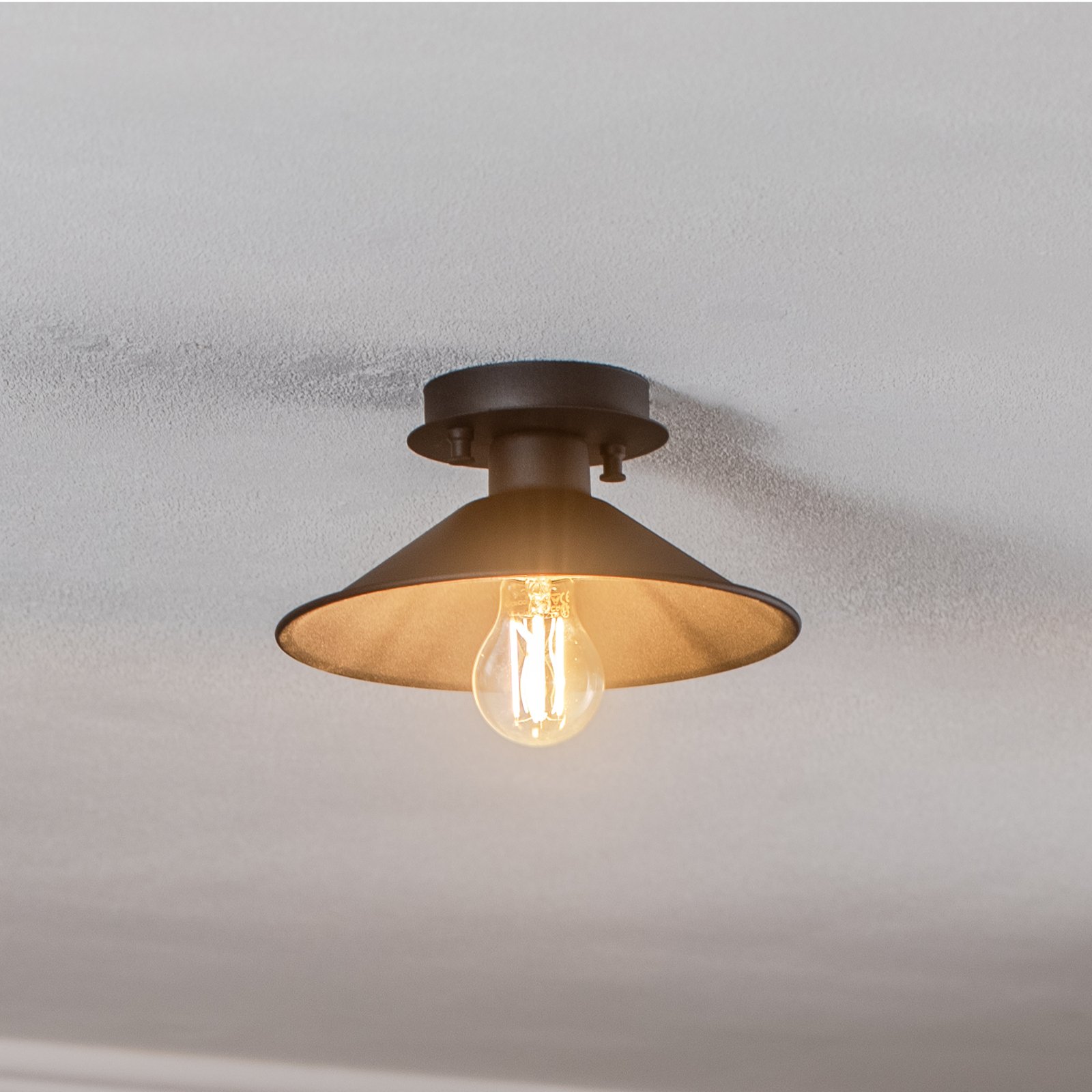 Berceste N-659 loftlampe 1 lyskilde Ø24cm sort