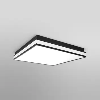 LEDVANCE SMART+ WiFi Orbis Magnet schwarz, 30x30cm | Lampenwelt.de