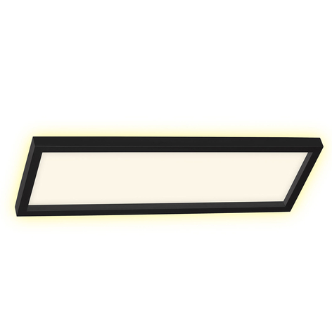 Plafonnier LED 7365, 58 x 20 cm, effet indirect