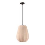 Lampada a sospensione Lindby Helin, beige, Ø 30 cm, tessuto