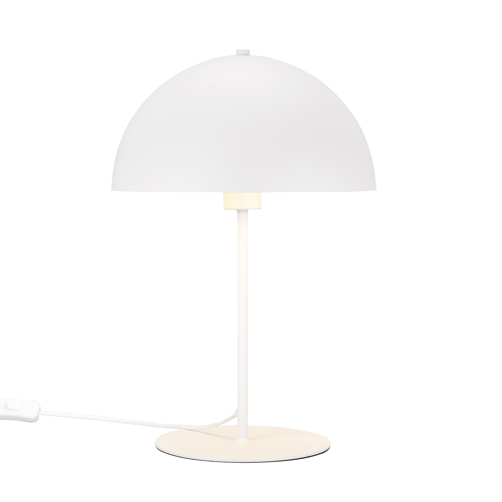 Lampada da tavolo NOLA, altezza 45 cm, bianco