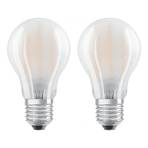 OSRAM LED lamp E27 4W warmwit 2 per set