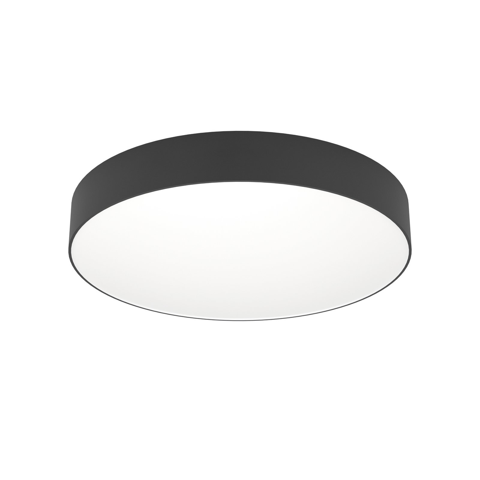 EGLO connect Smart-LED-Deckenlampe Gallizzi-Z, schwarz,Ø49cm