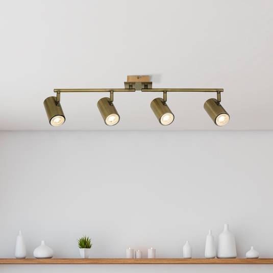 Downlight X Meteor, 4-bulb | Lights.co.uk