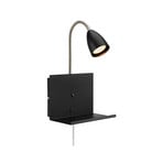 Cuarto Wandleuchte Black - Markslöjd
