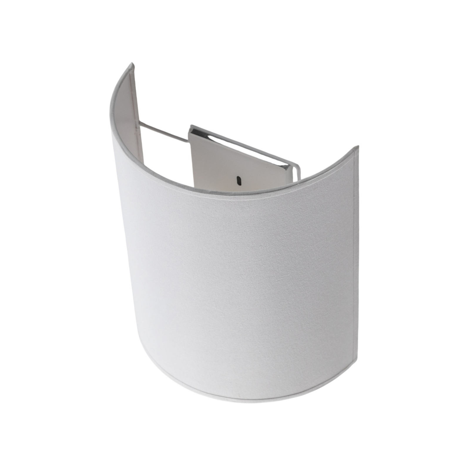 Celine vägglampa, vit, tyg, E27