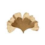 Candeeiro de parede Ginkgo, dourado, largura 38 cm, ferro