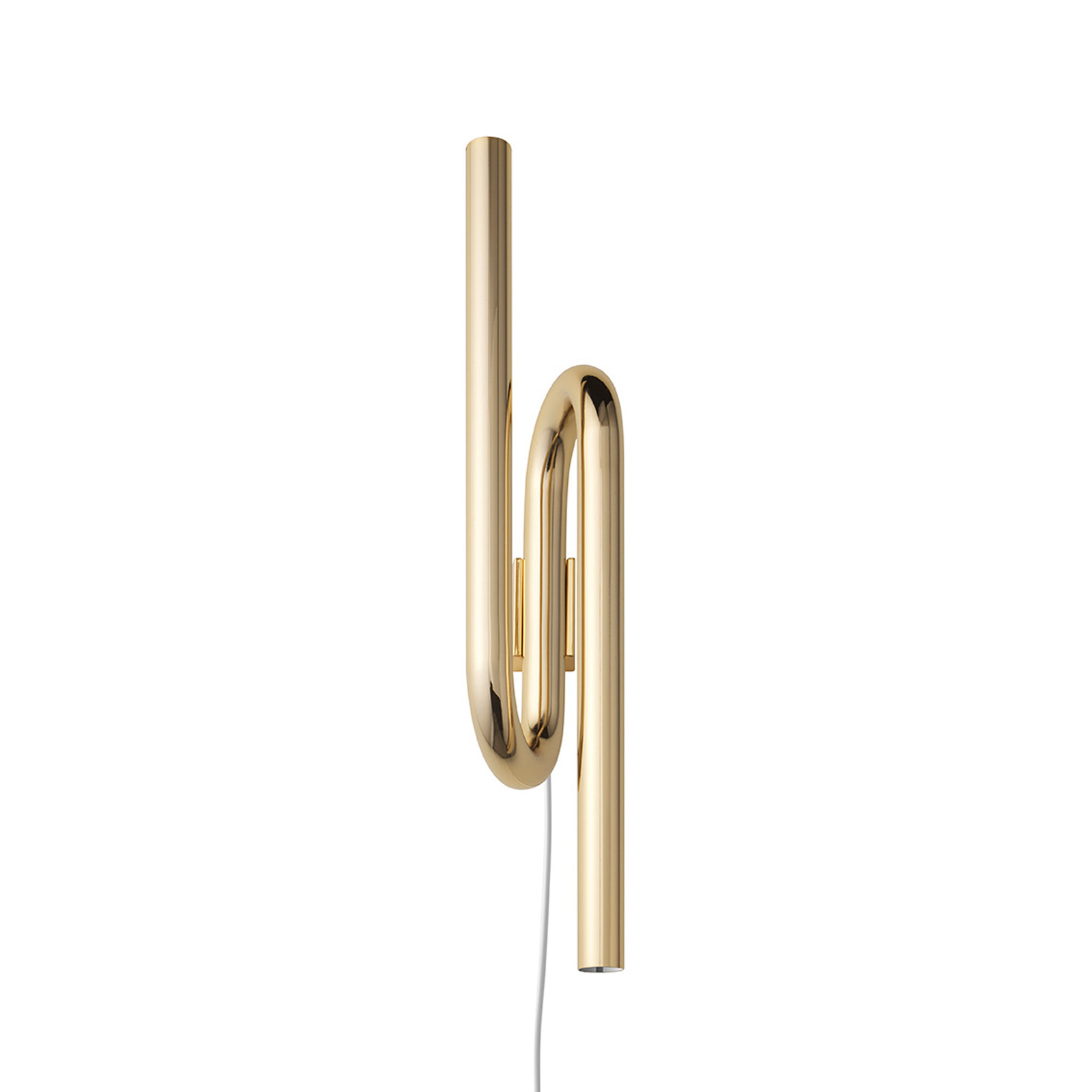 Foscarini Tobia LED wall light with cable gold