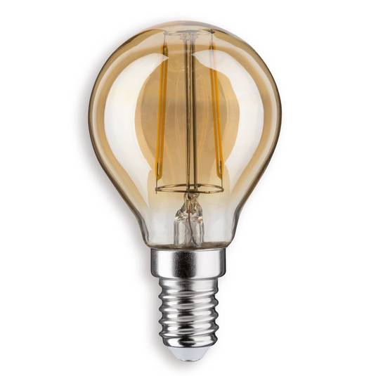 Paulmann E14 2,6W 825 -LED-golfpallolamppu, kulta