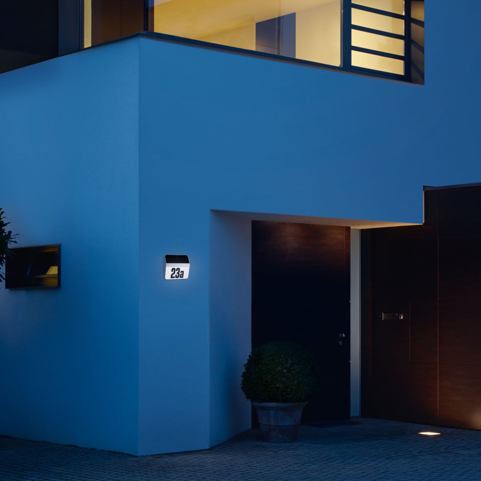 STEINEL LH-N nástěnné světlo LED s číslem domu