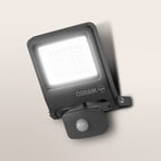 OSRAM Außenstrahler ENDURA FLOOD, grau, Sensor 30 W 840 IP44
