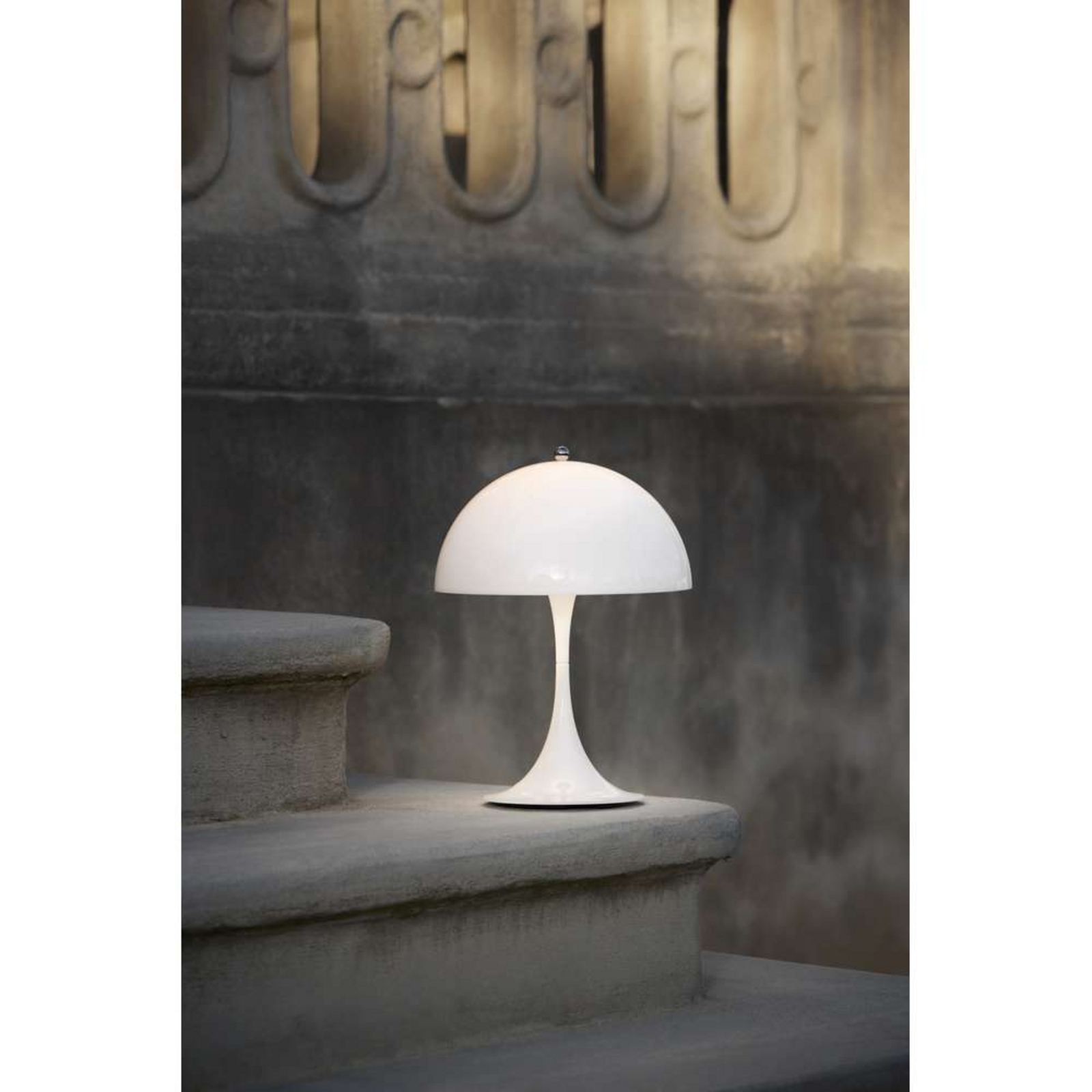 Panthella 250 Portable Table Lamp Opal - Louis Poulsen