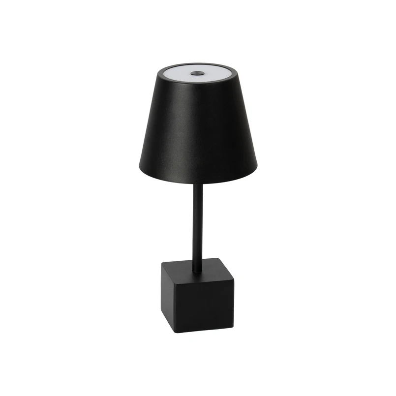 Lindby – Janea Cube Portable Tischleuchte Dim. IP54 Schwarz
