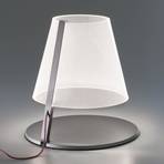 Amarcord LED table lamp dimmable anthracite, clear