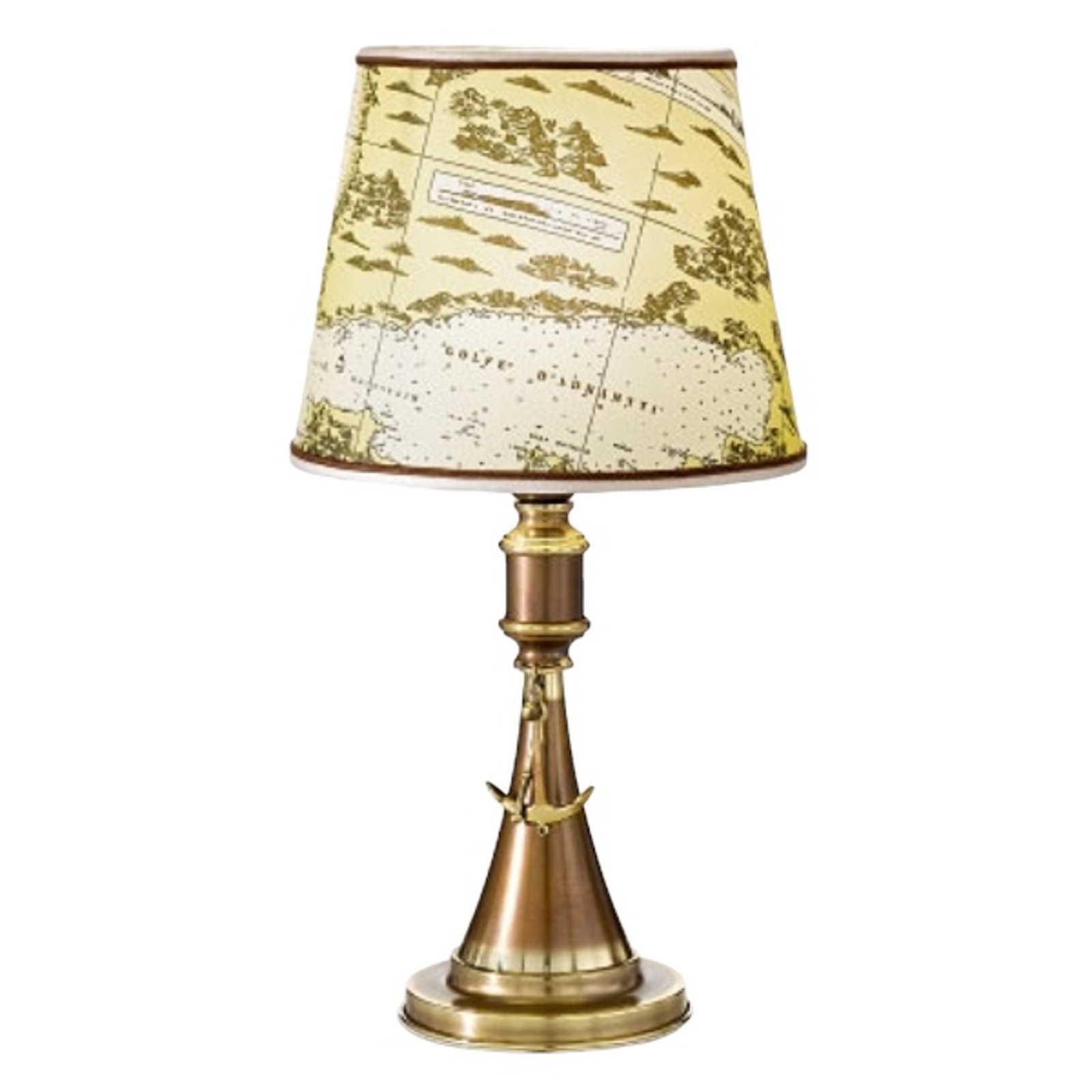 Bordlampe Laguna, maritimt design 48 cm